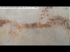Cleaning Rust Stains from a Concrete Parking Lot Dallas Fort Worth TX 817-577-9454