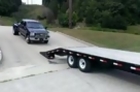 How Not To Load A Truck On A Trailer
