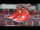 Nike LeBron 11 (XI) Forging Iron Preheat On Feet Review [1080P][HD]