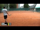 MY TENNIS VIDEO | Andrea FIERRO vs Krystyna POCHTOVIK | 1 set with stats