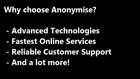 Keep the anonymity of your website online
