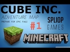 Minecraft Adv Map: CUBE INC | Part 1: We hate buttons- SpliopGames