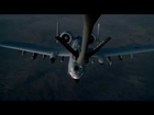 A 10 Warthogs refuel over Afghanistan