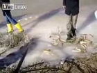 Unique fishing technique