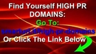 Buy High PR Domains For Sale On Godaddy Auctions - How To Find Cheap High Pagerank Expired Aged Domain Names