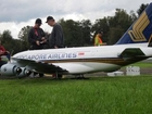 Modèle réduit d'un avion Airbus A-380 radiocommandé