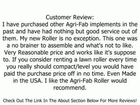 Agri-Fab 18-Inch x 36-Inch Poly Tow Lawn Roller 45-0268 Review