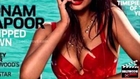 Sonam Kapoor Strips Down To Red-Bra For GQ