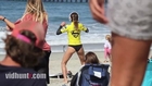 Surfer Anastasia Ashley Twerking Warm-Up Dance