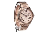 Fossil Women's AM4569 Cecile Rose Gold Tone Stainless Steel Bracelet Watch