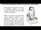 Screw Driving System Professional grade at Fair Rate